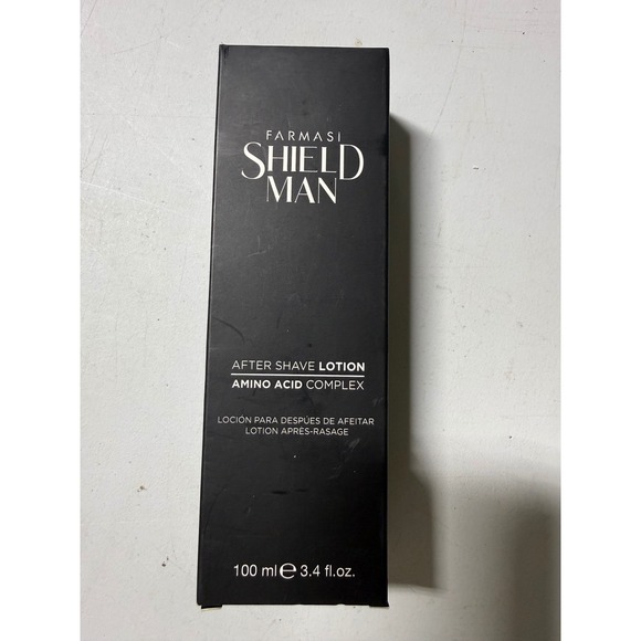 Farmasi Other - Farmasi Shield Man After Shave Lotion Amino Acid Complex 100ml 3.4 fl oz New Box